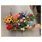Assortment of Artificial Flowers