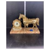 Clock and Horse