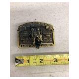 Illinois Mine Rescue Contest Belt Buckle 1995