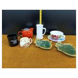 Assorted Glassware and Decorative Items