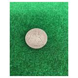 U.S Seated Liberty Half Dollar 1854-P