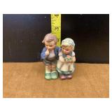 Hummel Figurine Pair - Boy and Girl, 1957 Mark