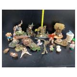 Collection of Miniature Figurines and Dioramas