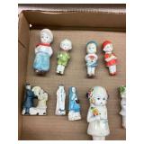 Lot of Bisque Figurine Dolls