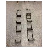 Two Decorative Tiered Display Stands