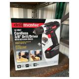Drill master cordless 3/8” Drill/Driver