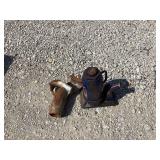 Hydraulic Jack and Pipe bender head