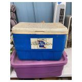 Cooler w/contents (as is)