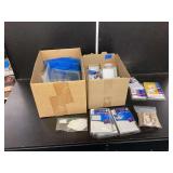 Tags, office supplies, labels & etc.