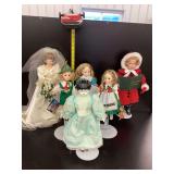 Collection of Porcelain Dolls