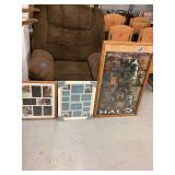 Multi Photo Frame and Halo Poster