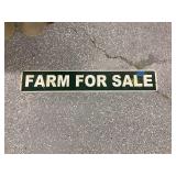 Farm For Sale Sign