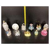 Ceramic Vanity and Figurines - Assorted Lot