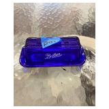 Blue Butter Dish