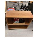 Book Case and Poker Chips
