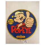 Popeye Porcelain sign