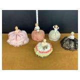 Porcelain Half Doll Pin Cushions