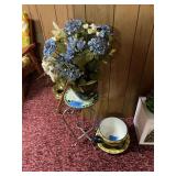 Flower stand pot flower