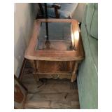 Side Table With Glass Top