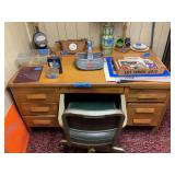 Oak Desk with chair