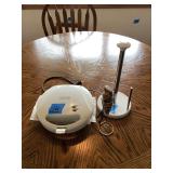 Home Essentials Indoor Grill, Paper Towel Holder, hand battery Mixer