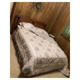 Full size complete Bed(has stains)