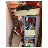 Contents under stairs