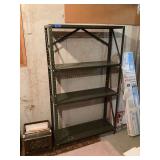 Metal Rack in Basement