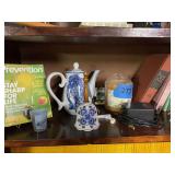 Books, Sea Shells Basket, candle, Etc