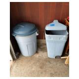 Trash cans