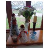 Assorted Decorative Tabletop Items