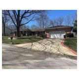 REAL ESTATE:
•QUALITY Brick Ranch Home
•Approx. 2,500 sq ft
•Crawl Space (w/ (2) access doors) all lined w/ sump pit,
•Attached 24’x26’ Heated Garage w/ Lenox Forced Air Furnace, 16’ ove