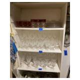 Mixed Collection of Stemware