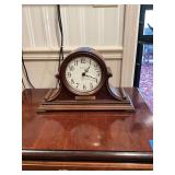 Bulova Mantel Clock with Wood Case
