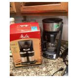 Melitta Take 2 Coffee Maker with Dual Travel Mugs and Bunn Coffee Maker