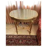 Giltwood Marble Top Table