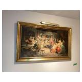 Framed Orchestral Scene Print