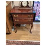 Mahogany Drop Leaf Side Table