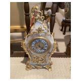 Marble and Gilt Metal Clock