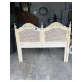Headboard Full Size and Glass table