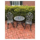 Cast Iron Outdoor Table and Chairs