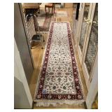 Floral Patterned Hallway Runner Rug