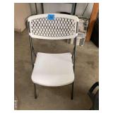 White Folding Chair