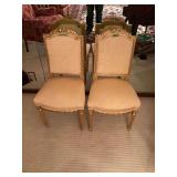Pair of Decorative Dining Chairs