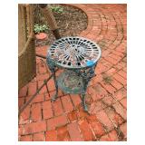 Cast Iron Two-Tiered Garden Table