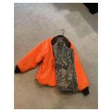 Blaze Orange with Reversible Camouflage XL