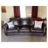 Upholstered Three-Seat Sofa