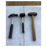 Claw Hammer, Rubber mallet, Sledgehammer