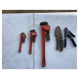 Pipe Wrenches, cutters