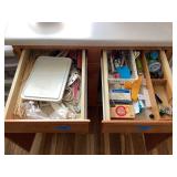 Copper Chef, Steam Pot, contents of Drawers